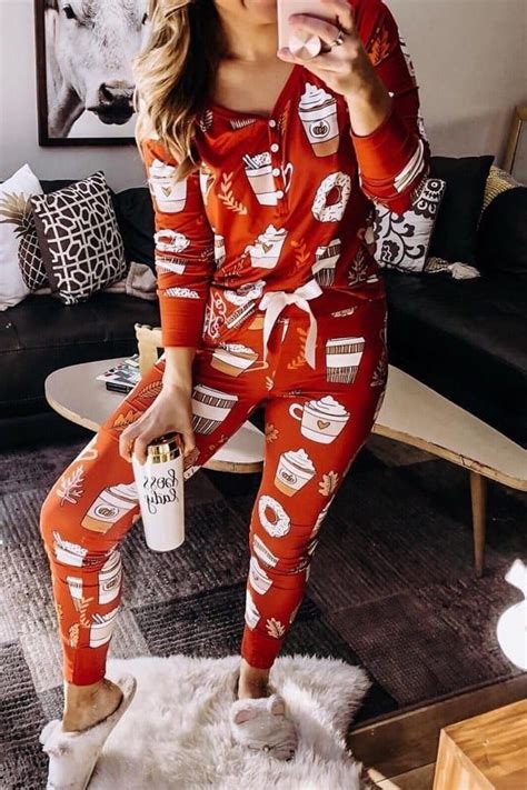 cute pajamas for winter|More.